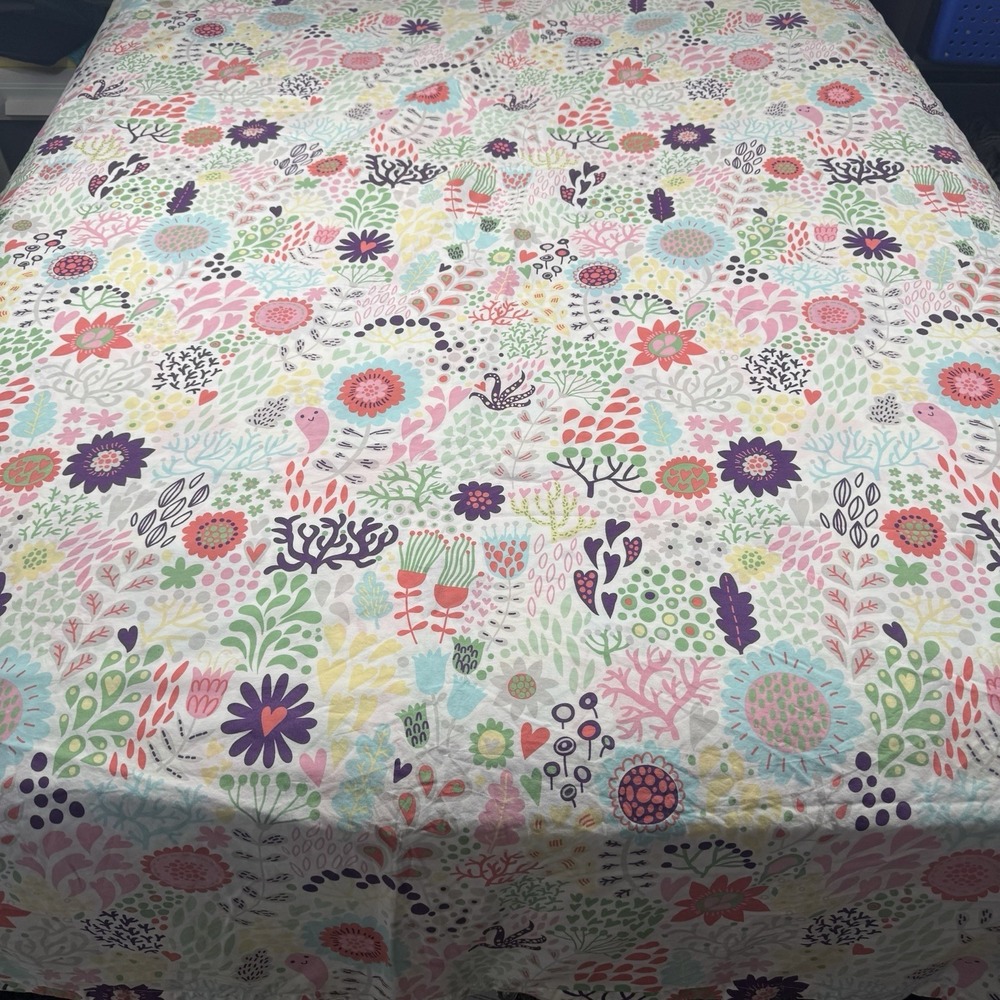 Pottery Barn Margherita Missoni Full Duvet Cover Ciao Ciao Bambino Floral Sea